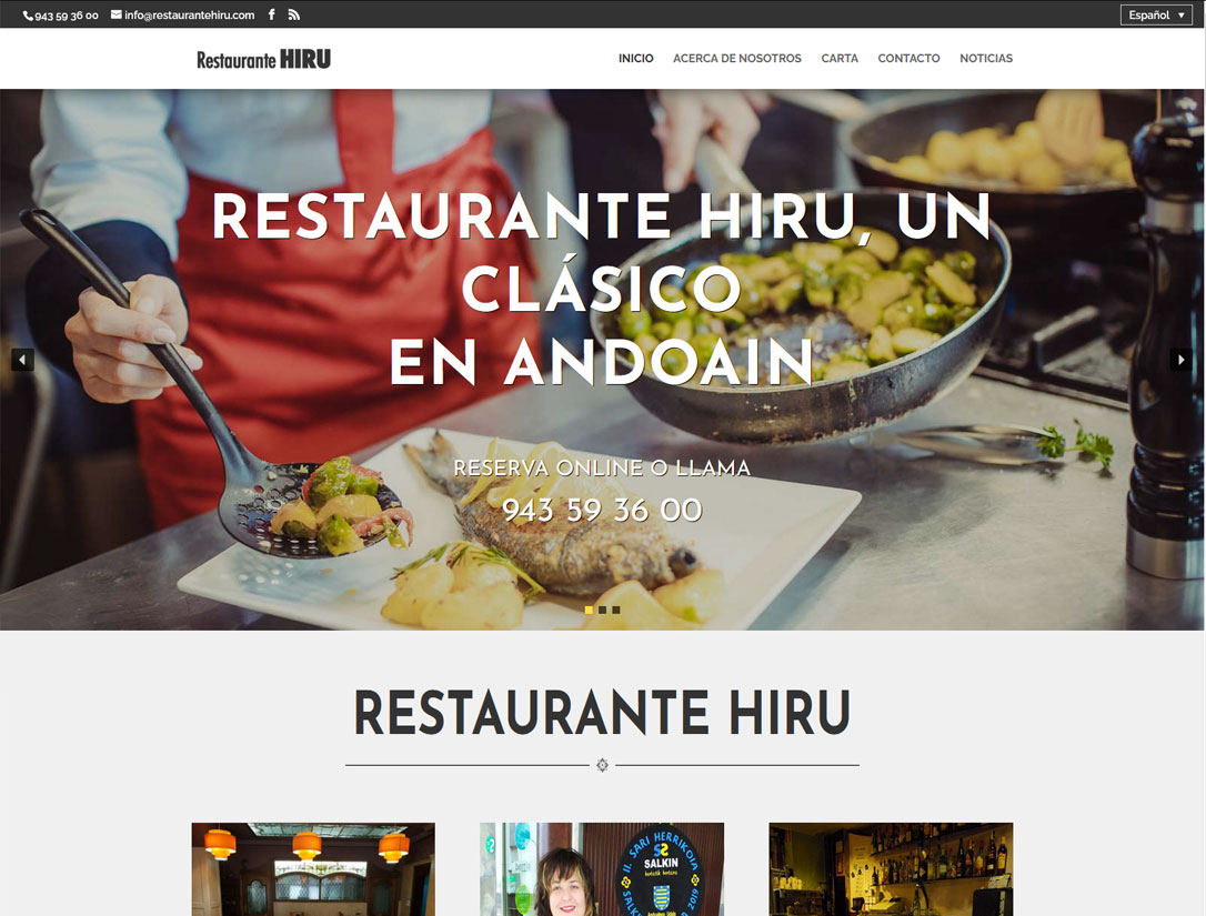 Restaurante Hiru - Hiru Jatetxea